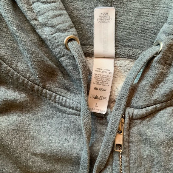 Slightly Stoopid Men's Gray Zip Up Sweater - Picture 5 of 6